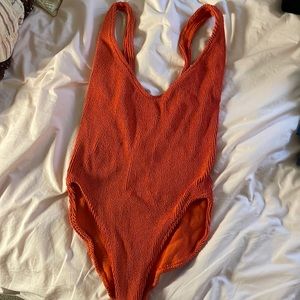 Youswim Eva One Piece in Discontinued Tangerine color